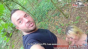 German amateur teen 18+ Slut meet for real sexdate with surprise creampie
