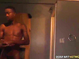 Gets Dpd By Big Black Cocks With Stella Cox