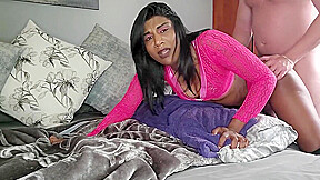 Getting My Tight Dark Asshole Fucked By A Real White Cock For The 1st Time Anal Interracial