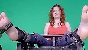 Girl tickle by a black male
