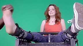 Girl tickle by a black male