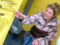 Girl was pranked by her friends pissing