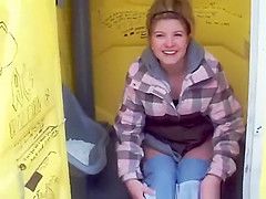 Girl was pranked by her friends pissing