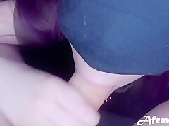 Girlfriend Sensual Sucking Cock Classmate And Gets Cum In Mouth