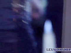 Glamorous Lesbians Hook Up After The Club