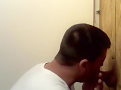 Gloryhole raw fuck