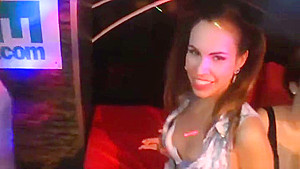 Godlike buxomy babe fingering her pussy