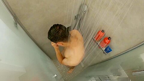 Gopro Films Boy While He Showers