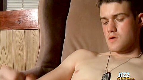 Gorgeous Bryce Empties His Nads - Bryce Corbin