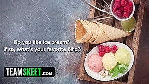 Gorgeous Does A Sex Interview And Fucks Cock For Ice Cream On A Hot Day - Jewelz Blu And All Stars