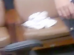 Gostosa no escritorio