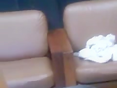 Gostosa no escritorio
