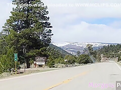 Got Horny During Roadtrip, Creampie Me In A National Fo