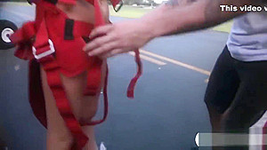 Group of cutie badass babes boar hunting and sky diving
