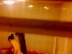 Gym locker room