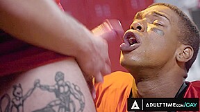 HETEROFLEXIBLE - Muscle Jock Gets Assfucked By His Teammate In The Locker Room After A Football Game