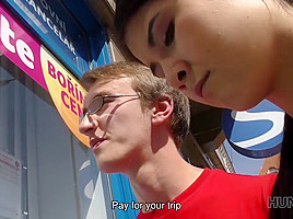HUNT4K  Smart man knew how to seduce pretty teen 18+ for stack of cash