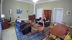 HUNT4K Smoking hot gf ready to have sex for money
