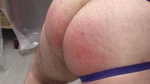 Hard Spankingsession For Dadyd In Cjokstrap - HumliationAndSpanking