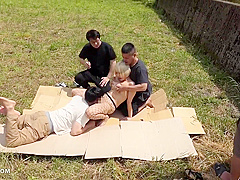 Have Hardcore Group Sex Outdoor