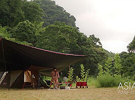 Having Sex During The Pornstars Special Camping- Cut