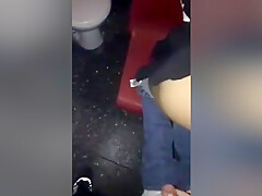 He Put It In Her Ass In The Clubs Toilet