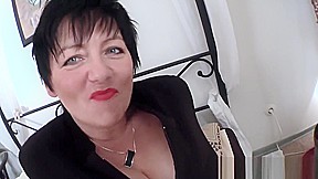 Heeled german milf blow