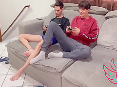 Heitor Baumann And Jardel Lucas - Novinho Perdeu A Virgindade Com O Melhor Amigo 6 Min