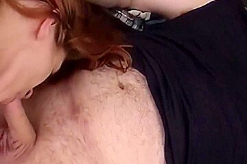 Her First Threesome With Stepfather And His Buddy! teen 18+ Gets All Holes Stuffed!