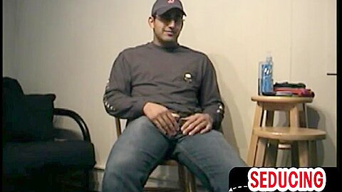 Homemade mature gaydaddy sucks and wanks stud str8 cock