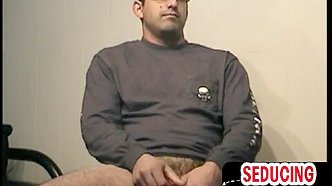 Homemade mature gaydaddy sucks and wanks stud str8 cock
