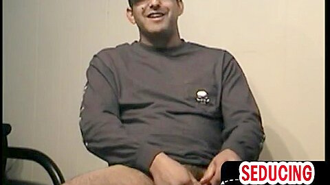 Homemade mature gaydaddy sucks and wanks stud str8 cock