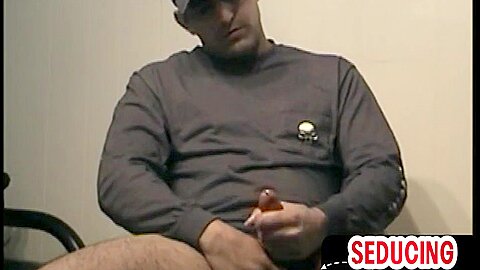 Homemade mature gaydaddy sucks and wanks stud str8 cock