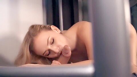 Horny Blondie Has Sex With A Stranger