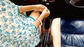 Horny Indian Milf Bhabhi Riding Car Gear Shift Ricky Public Sex