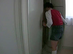Horny Japanese girl Nana Saeki in Incredible Blowjob, Handjobs JAV movie