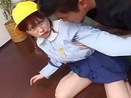 Horny Japanese girl Ran Monbu in Incredible Close-up, Couple JAV clip