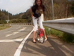 Horny Japanese girl Riko Tachibana in Amazing Public, Solo Female JAV clip