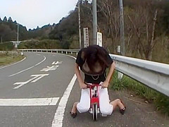 Horny Japanese girl Riko Tachibana in Amazing Public, Solo Female JAV clip