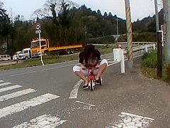 Horny Japanese girl Riko Tachibana in Amazing Public, Solo Female JAV clip