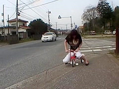 Horny Japanese girl Riko Tachibana in Amazing Public, Solo Female JAV clip