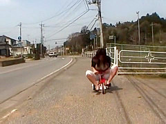 Horny Japanese girl Riko Tachibana in Amazing Public, Solo Female JAV clip