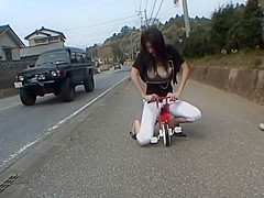 Horny Japanese girl Riko Tachibana in Amazing Public, Solo Female JAV clip