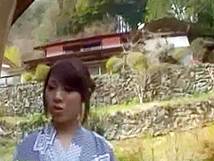 Horny Japanese model Haruka Koide in Fabulous Cunnilingus, Outdoor JAV video
