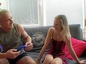 Horny MILFs, Blonde adult clip