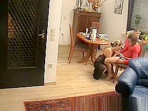 Horny Milf Ganbanged by 4 Guys