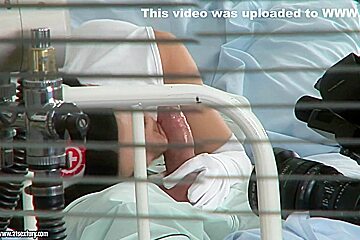 Horny Nurse Shalina Divine Rides Her Patients Cock