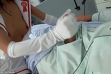 Horny Nurse Shalina Divine Rides Her Patients Cock
