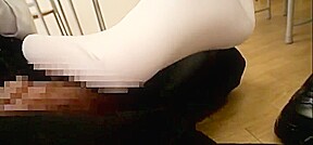 Horny amateur POV, Stockings porn scene