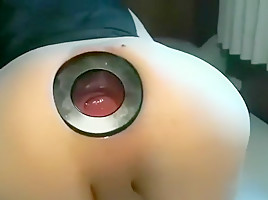 Horny amateur shemale video with Solo, Dildos/Toys scenes